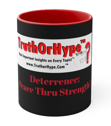 TOH Black Mug Never Again